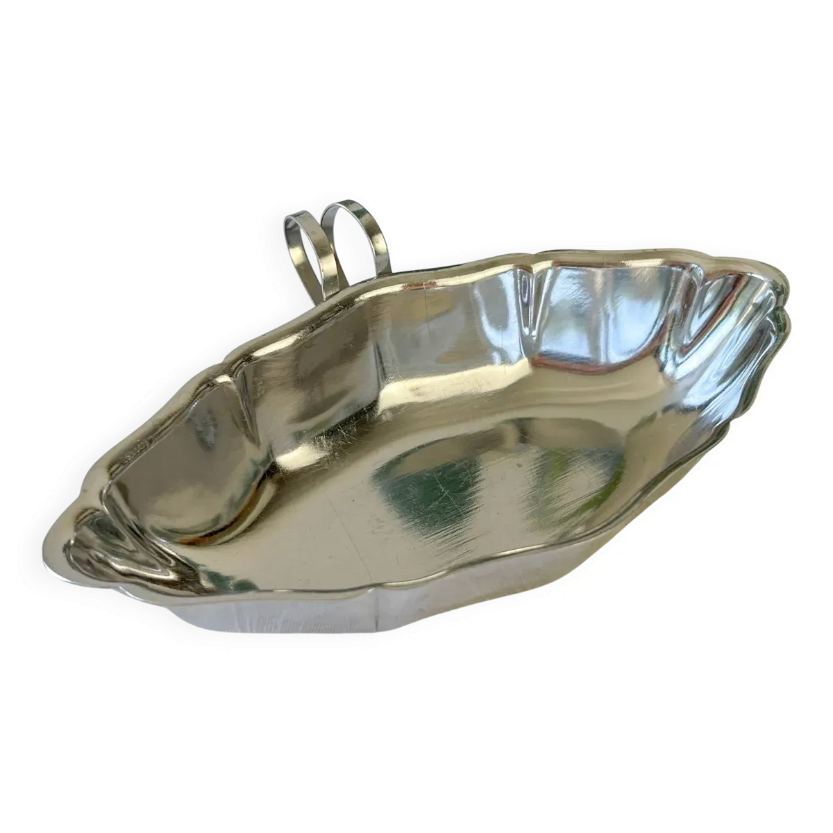 Saucière vintage inox années 70