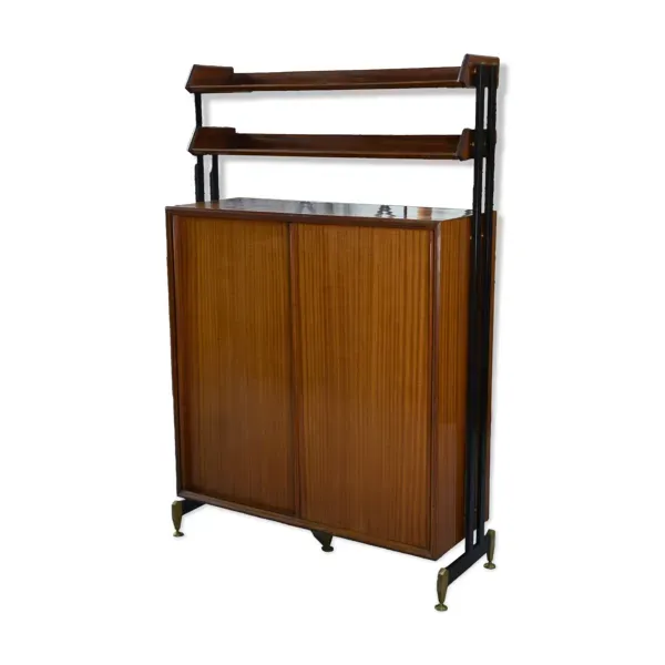 Meuble de rangement minimaliste par Antonio Ferretti Milano 1960