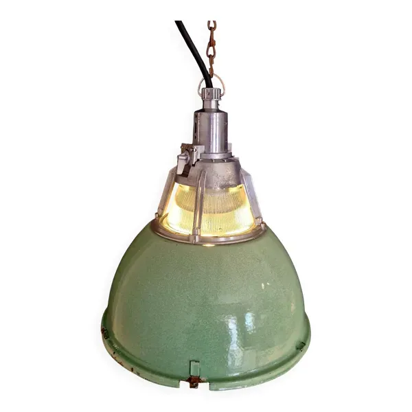 „Alma“ lampe industrielle ukrainienne poli / vert