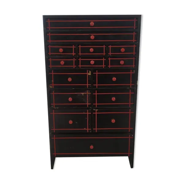 Meuble de métier a tiroirs