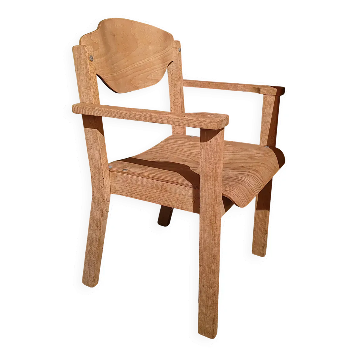 Superbe siège fauteuil design Brutaliste vintage