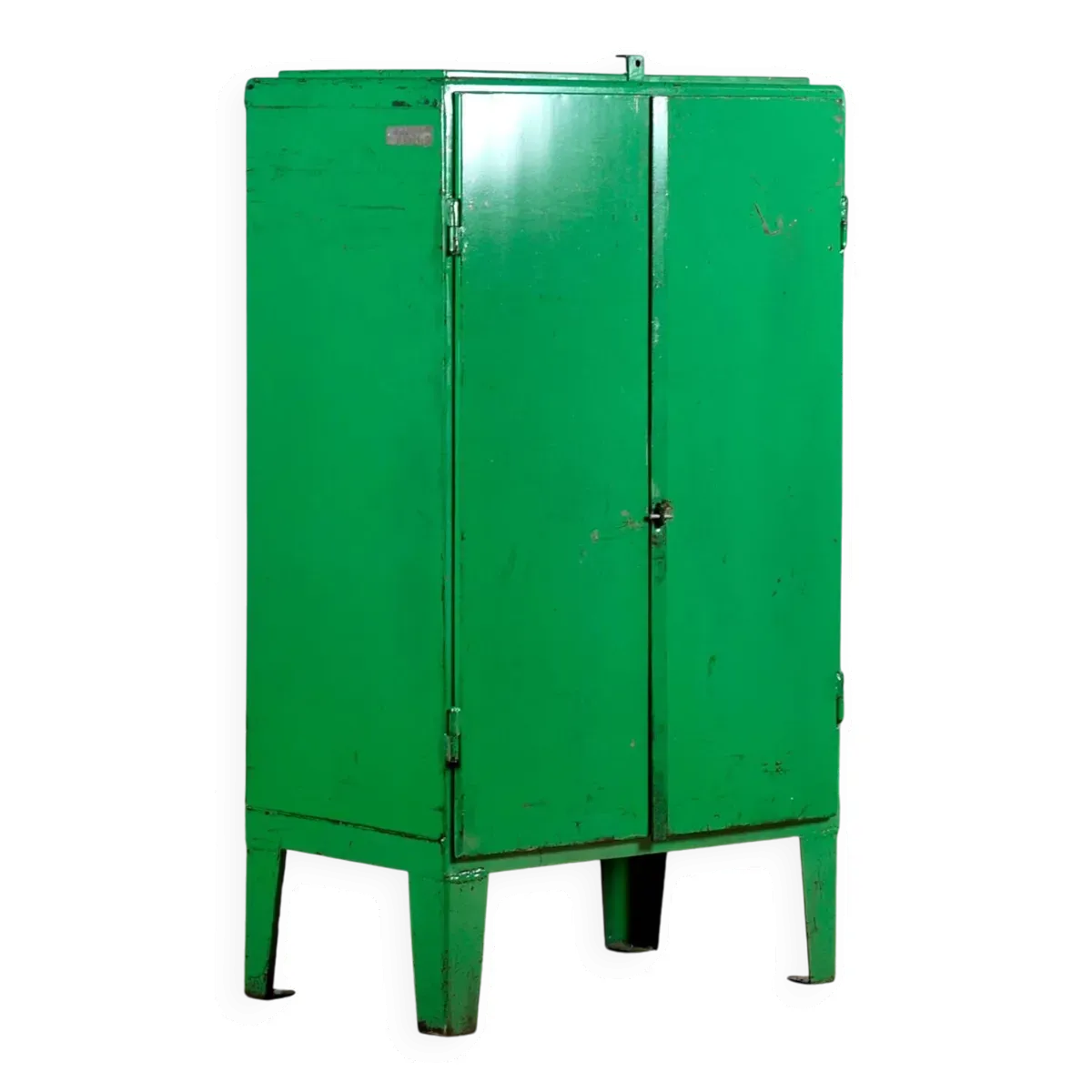 Armoire industrielle en fer forgé, années 1960