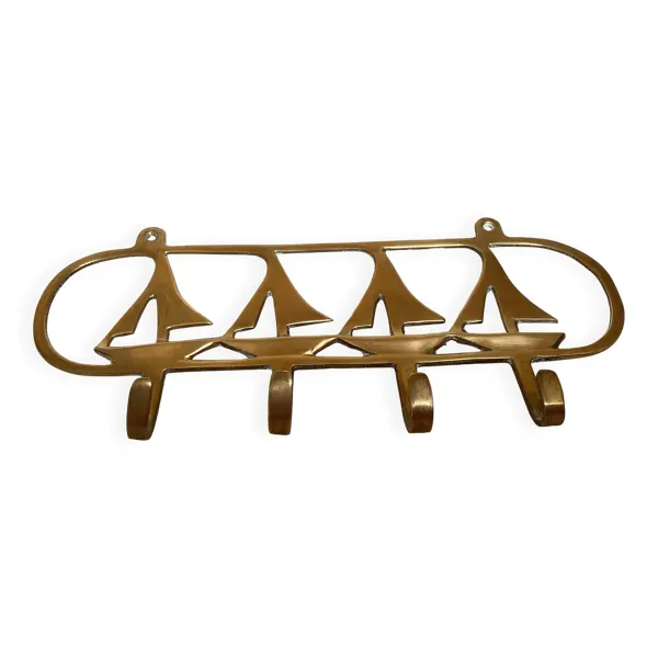 Portemanteau voiliers marine en laiton