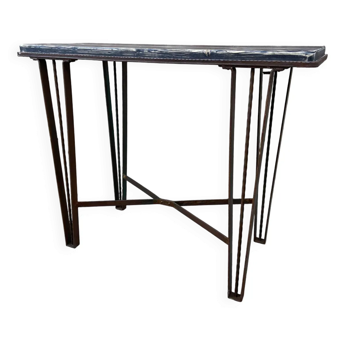 Console industrielle française du milieu du siècle dernier des années 60