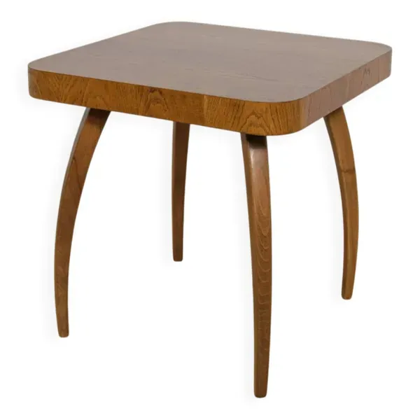 Table basse vintage H-259 par Jindřich Halabala pour Up Závody, Tchécoslovaquie, années 1950.