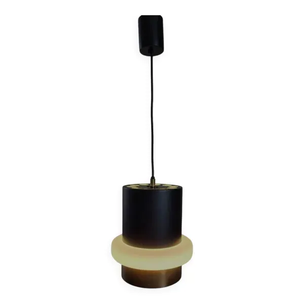 Suspension de style industriel par Louis Kalff pour Philips, Pays-Bas 1960