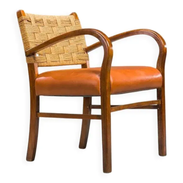 Fauteuil Bauhaus par Axel Larsson pour Bodafors, 1930