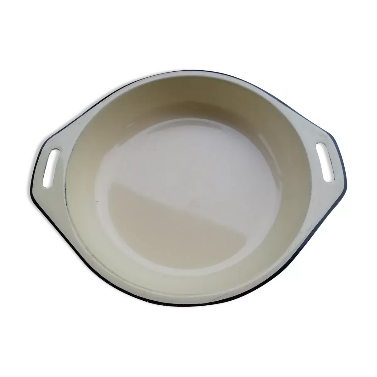 Plat en tôle émaillée