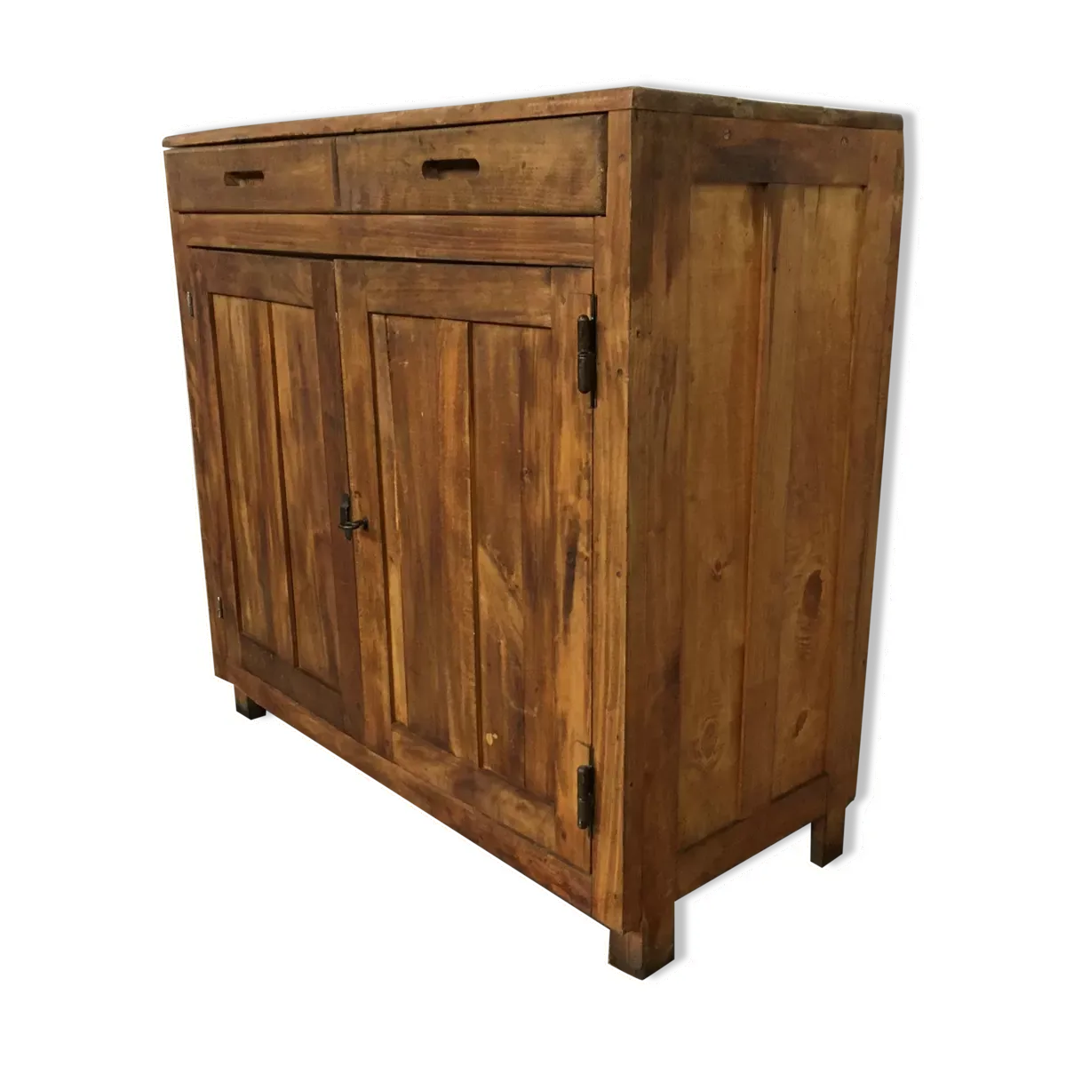 Bahut buffet parisien du XXeme siècle 1900 en bois massif (hêtre)