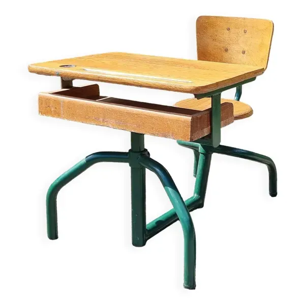 Bureau écolier prouvé année 50