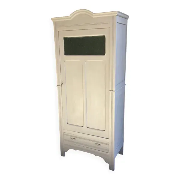 Armoire parisienne à vitrage granité - vintage 1950