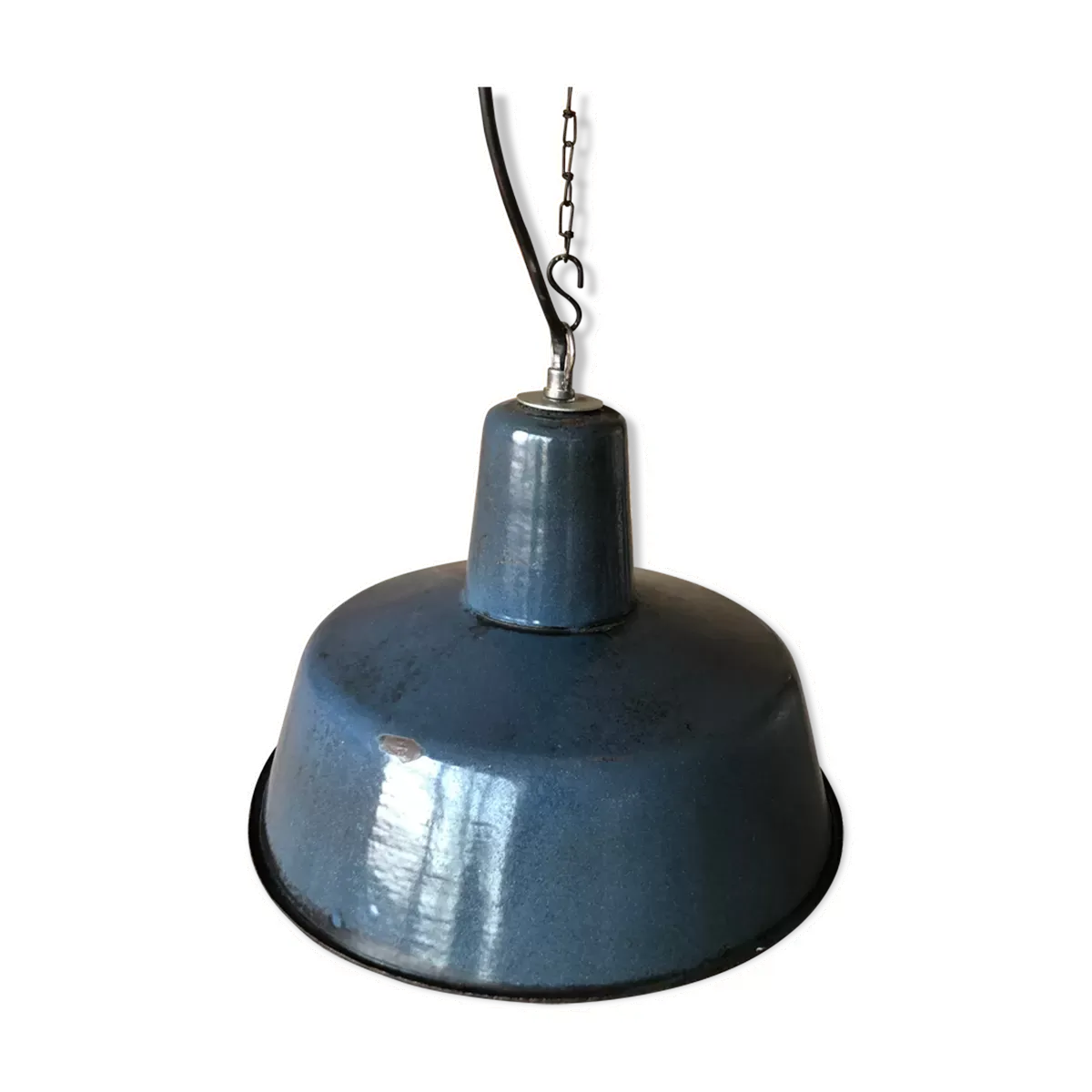 Suspension industrielle vintage de Wikasy A23, années 1960