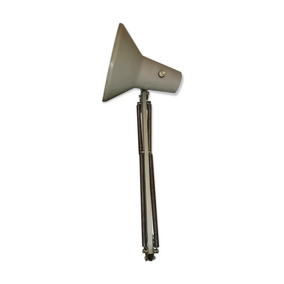 Lampe industrielle bureau architecte 2 bras 1960 1970