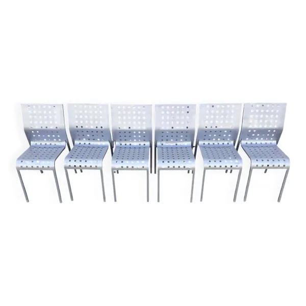 Set de 6 chaises “Mirandolina” – Pietro Arosio pour Zanotta, 1999