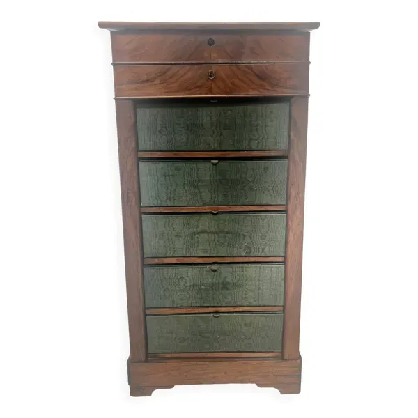 Ancien pupitre cartonnier de clerc de notaire XIX siècle