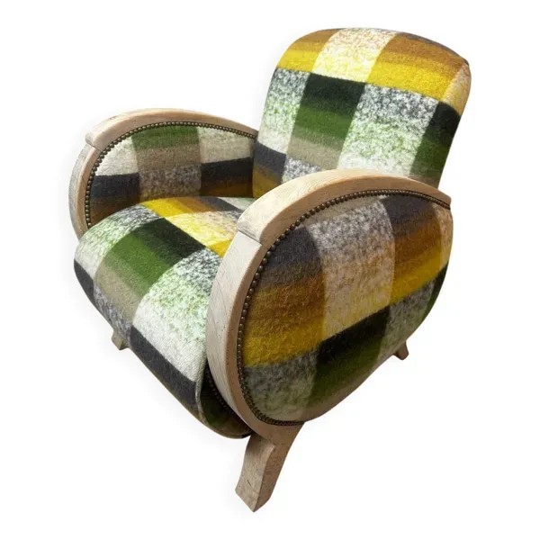 Fauteuil club rénové