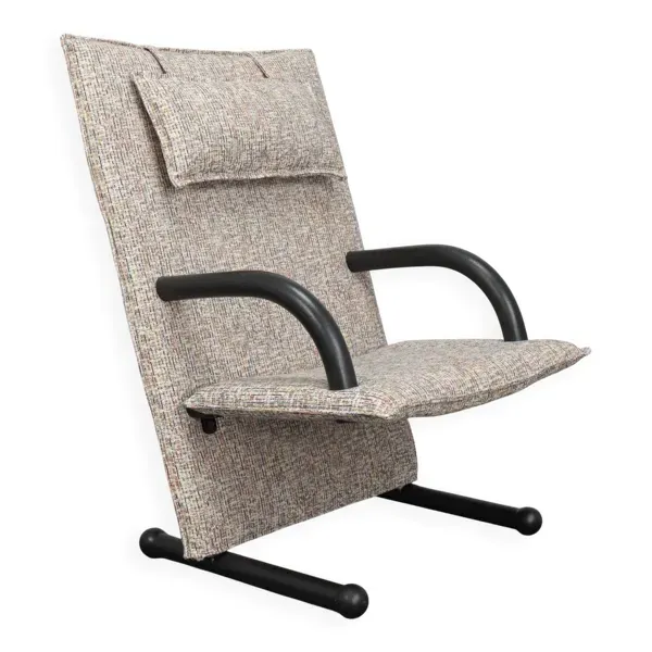 Fauteuil lounge T-Line de Burkhard Vogtherr pour Arflex Italie, années 1980