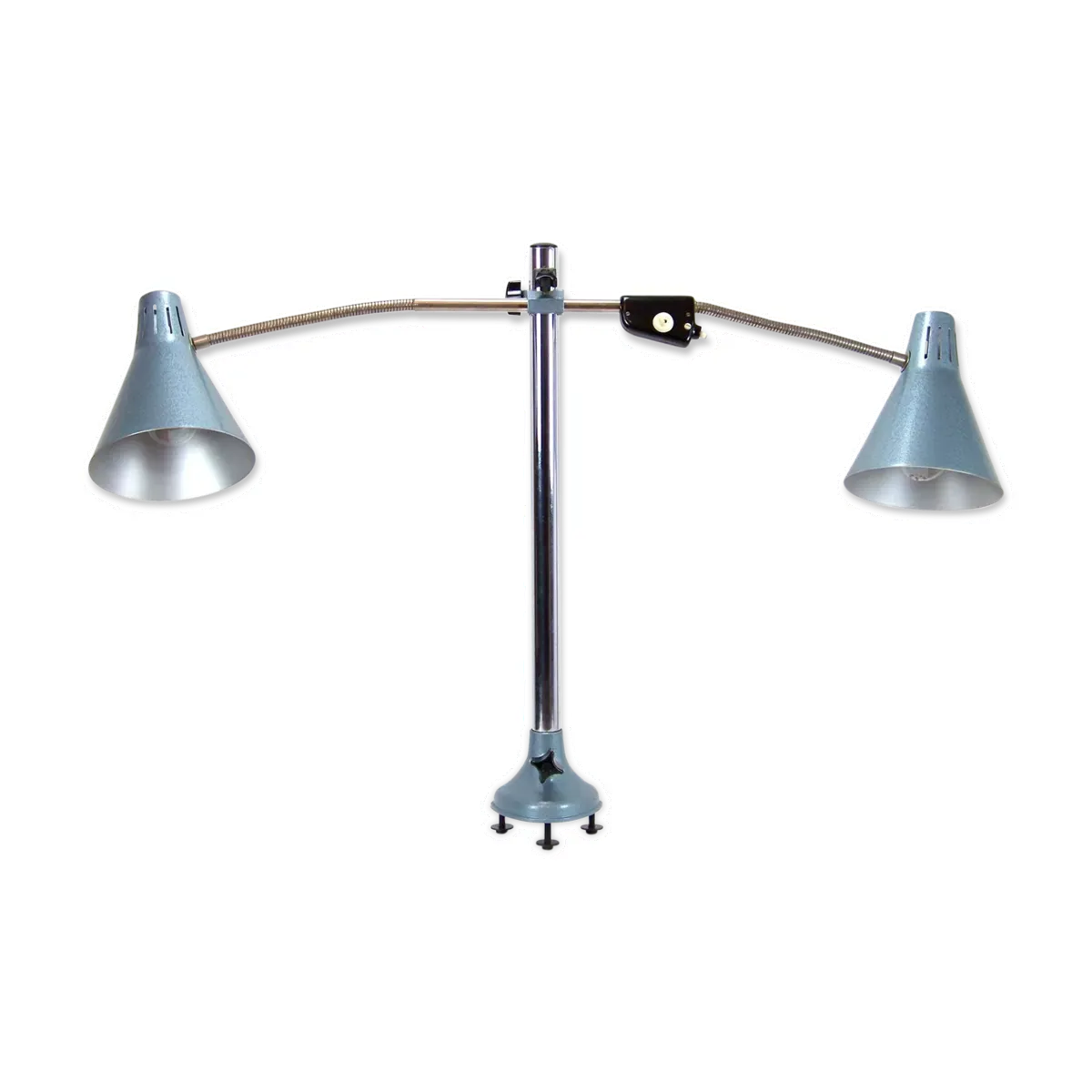 Double lampe de bureau Tchécoslovaquie 1970s