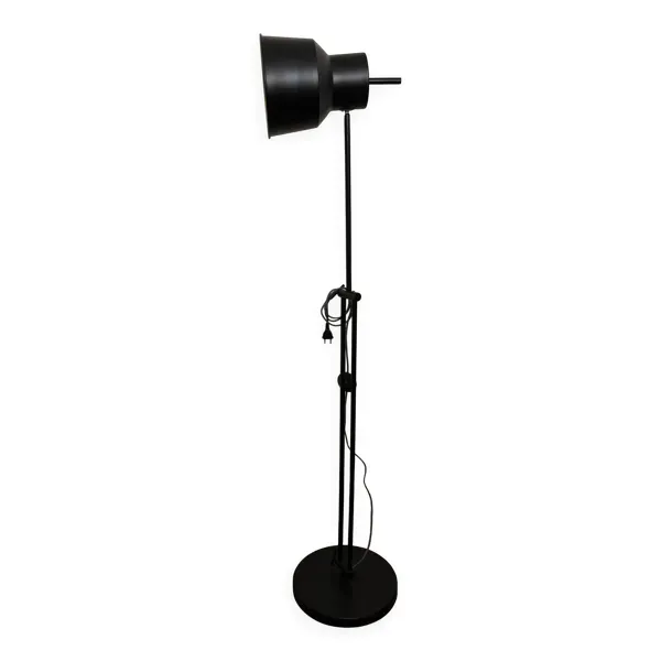 Lampadaire style industriel noir