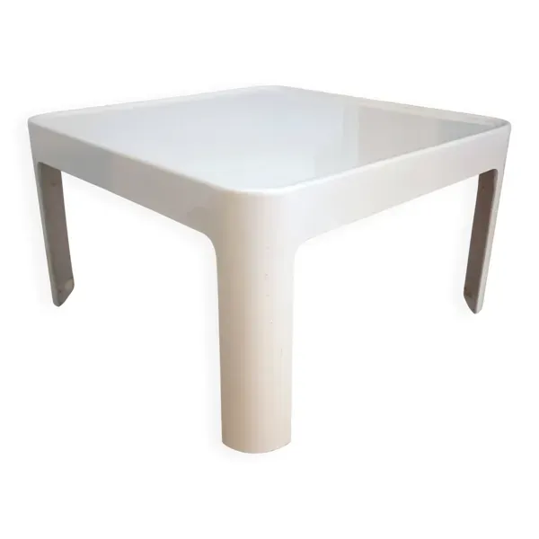 Table basse fibre de verre par Carlo Bartoli pour Rossi Di Albizzate 1960s