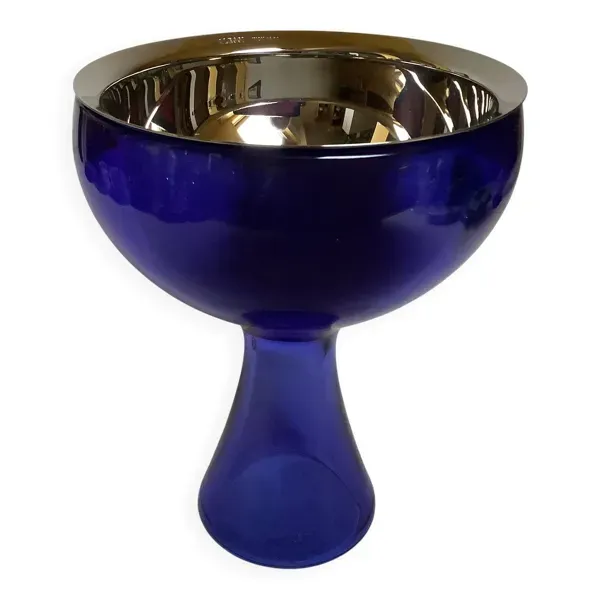 Vide poche Alessi bleu cobalt 2002