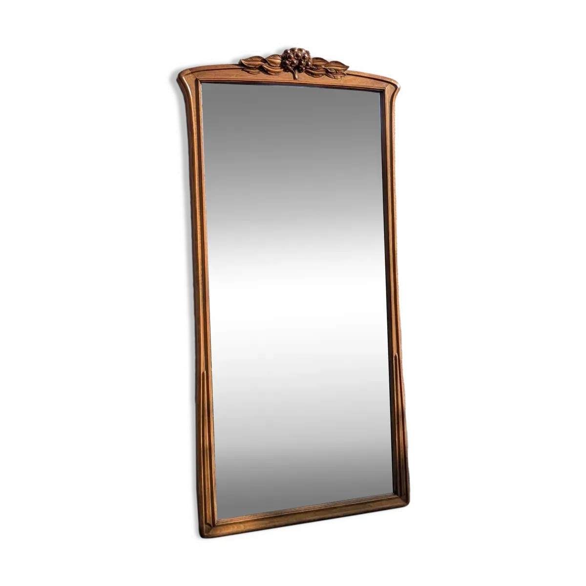 Grand Miroir 187cm Art Nouveau, École de Nancy, Dans le goût Majorelle