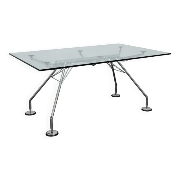Table / Bureau Nomos par Norman Foster pour Tecno, Italie
