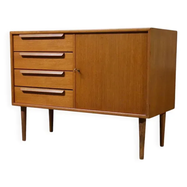 Enfilade scandinave en teck, 1960-1970