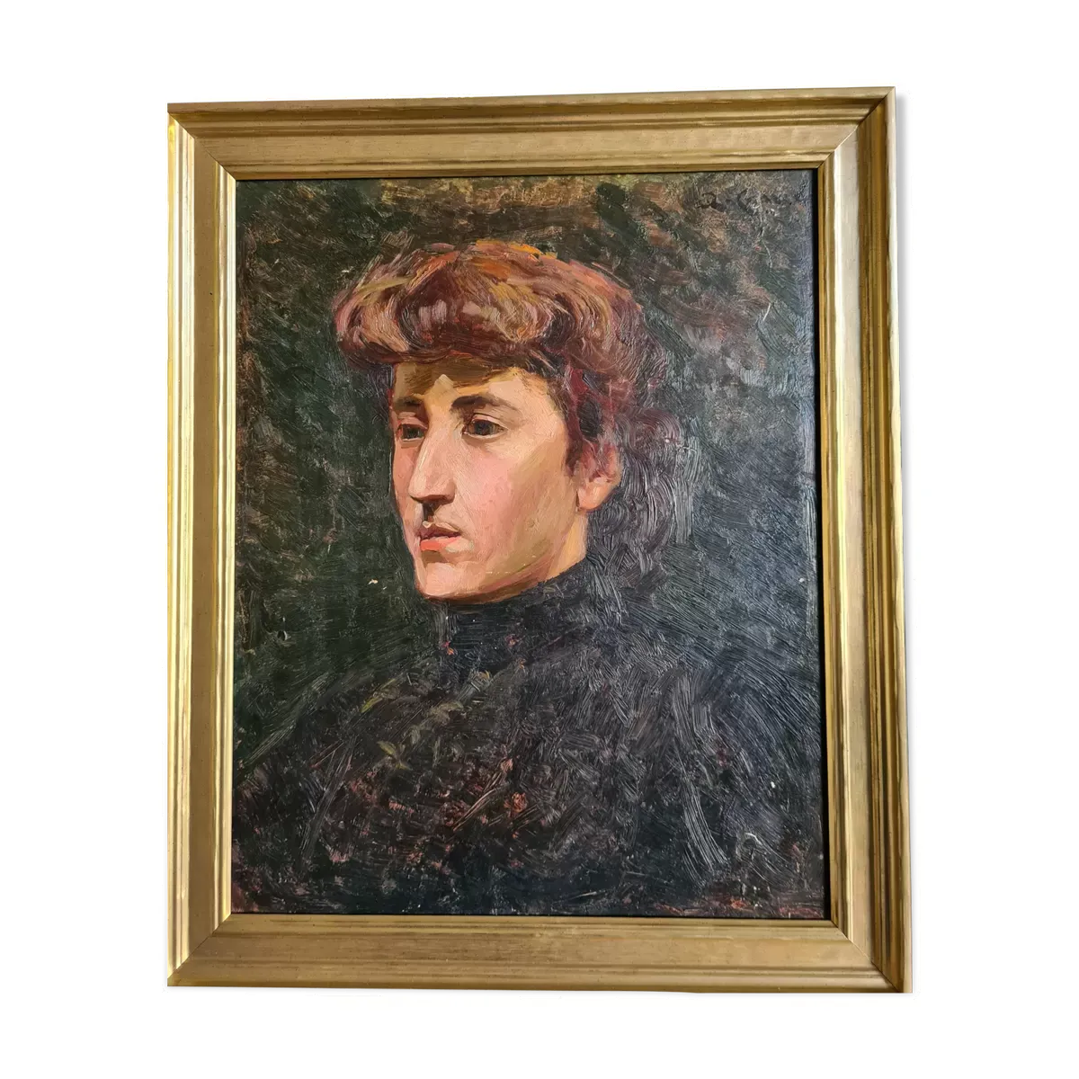 Portrait de Madame Carrera par Augustin Carrera