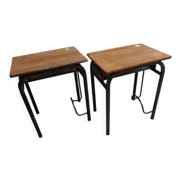 Ensemble 2 tables d’école