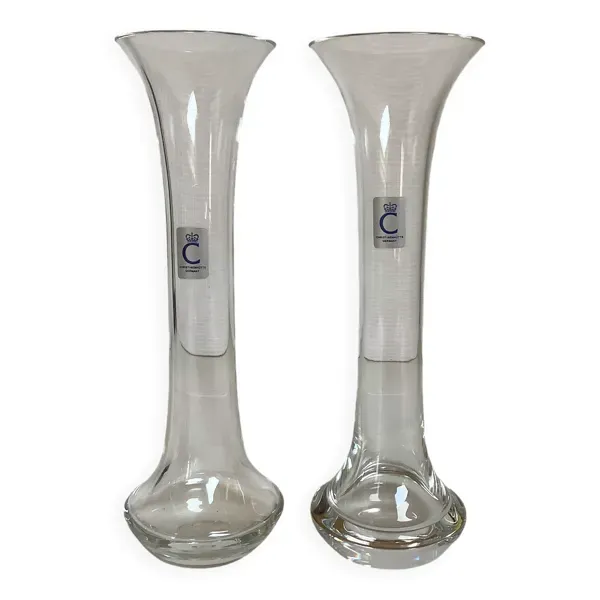 Paire de vases soliflores christinenmütte Germany