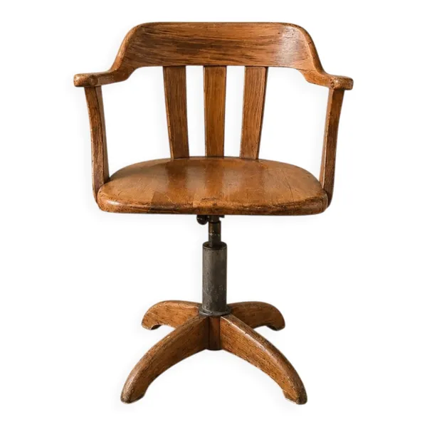 Fauteuil américain noyer 1930