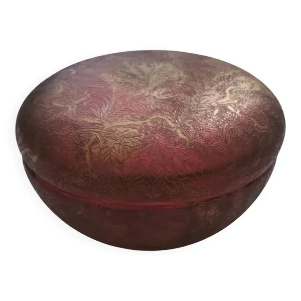 Boite Legras série pièces guillochées