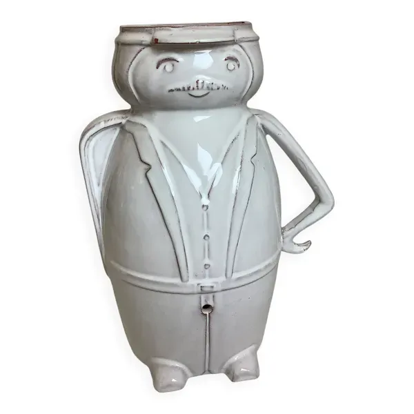 Vase cache pot anthropomorphe