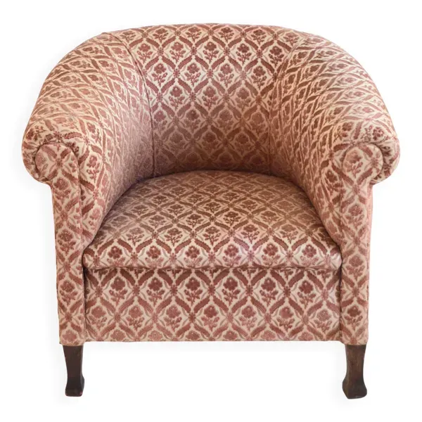 Fauteuil club 1930 Art déco vintage