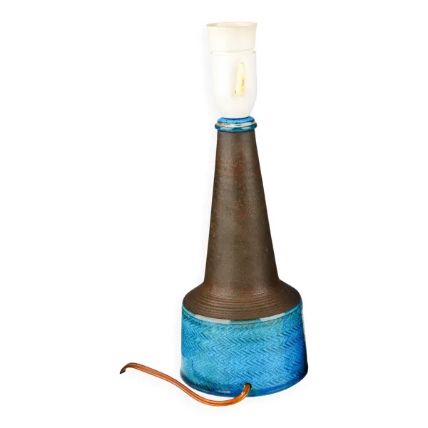 Lampe de table Nils Kahler en céramique Herman A. Kähler, Danemark, 1960 signée