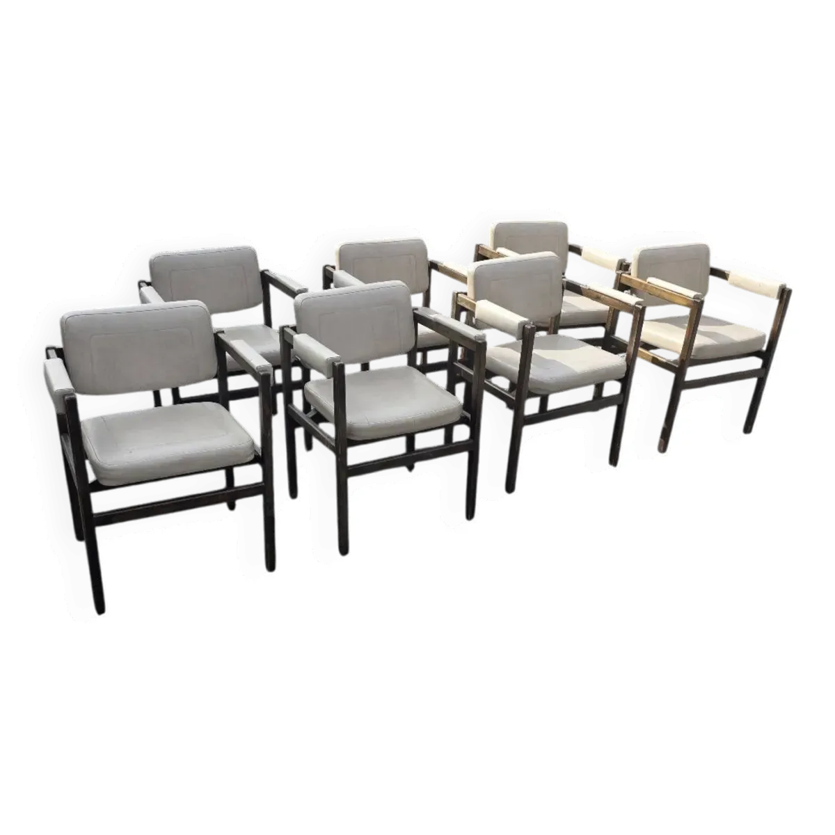 7 fauteuils des années 70