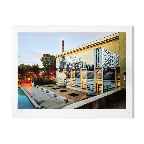 JR : Palais de Tokyo - Lithographie originale signée