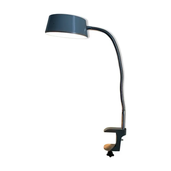 Lampe vintage 1950 d'architecte Jumo atelier usine bureau - 55 cm