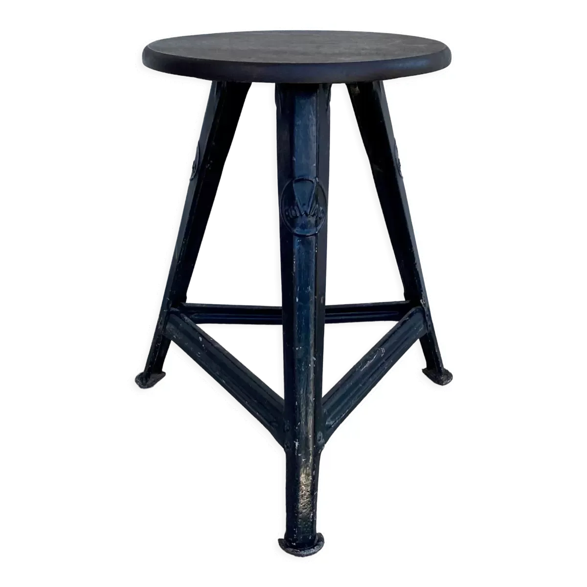 Tabouret industriel Rowac par Robert Wagner