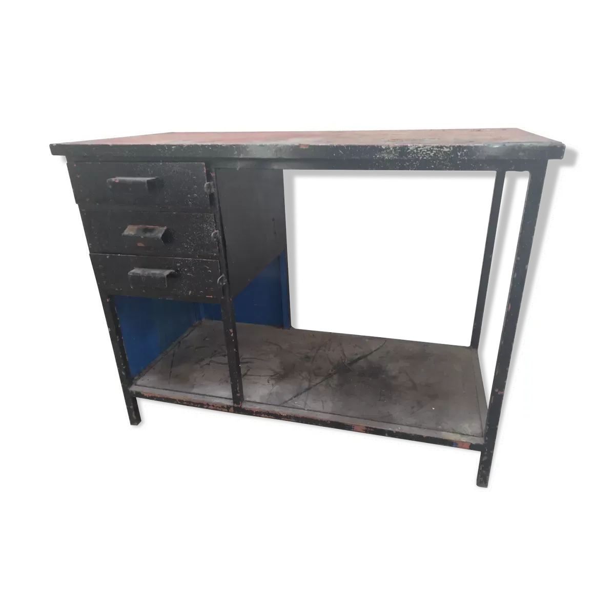 Bureau de garage industriel vintage