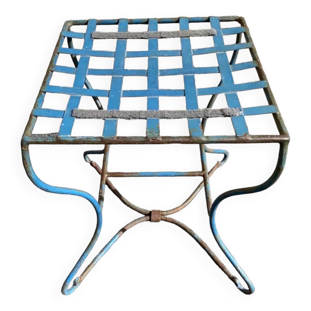 Tabouret en Métal des Années 80