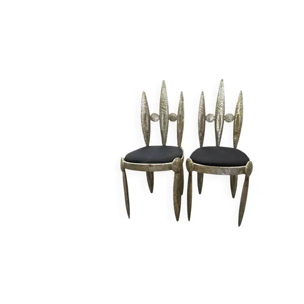 paire de chaises barbares