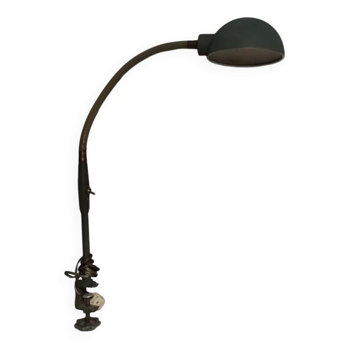 Lampe industrielle d'atelier vintage