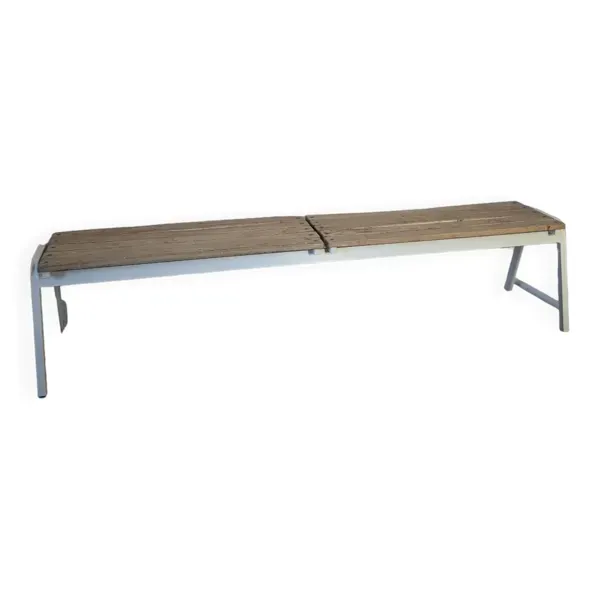 Grand banc d'école vintage