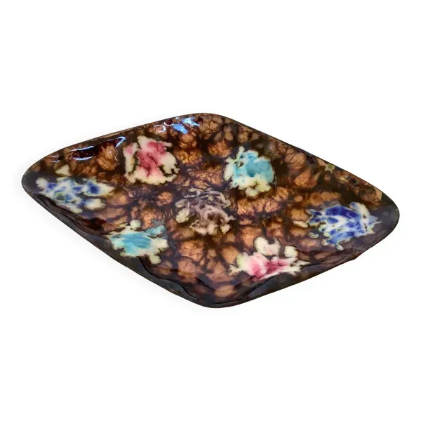 Baguier vide poche émaux style capo esmaltes