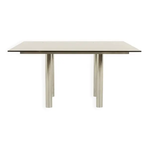 Table à manger Andre par Tobia Scarpa pour Knoll, Italie, années 1970.