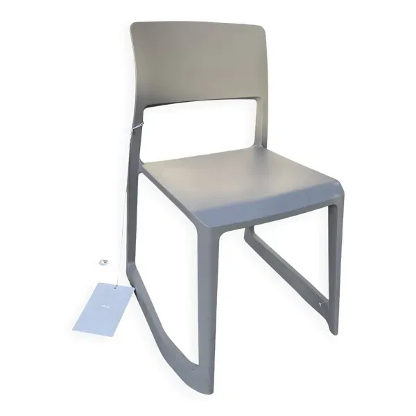 Chaise Vitra Tip Ton grise design Barber & Osgerby