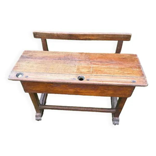 Bureau ancien d’écolier