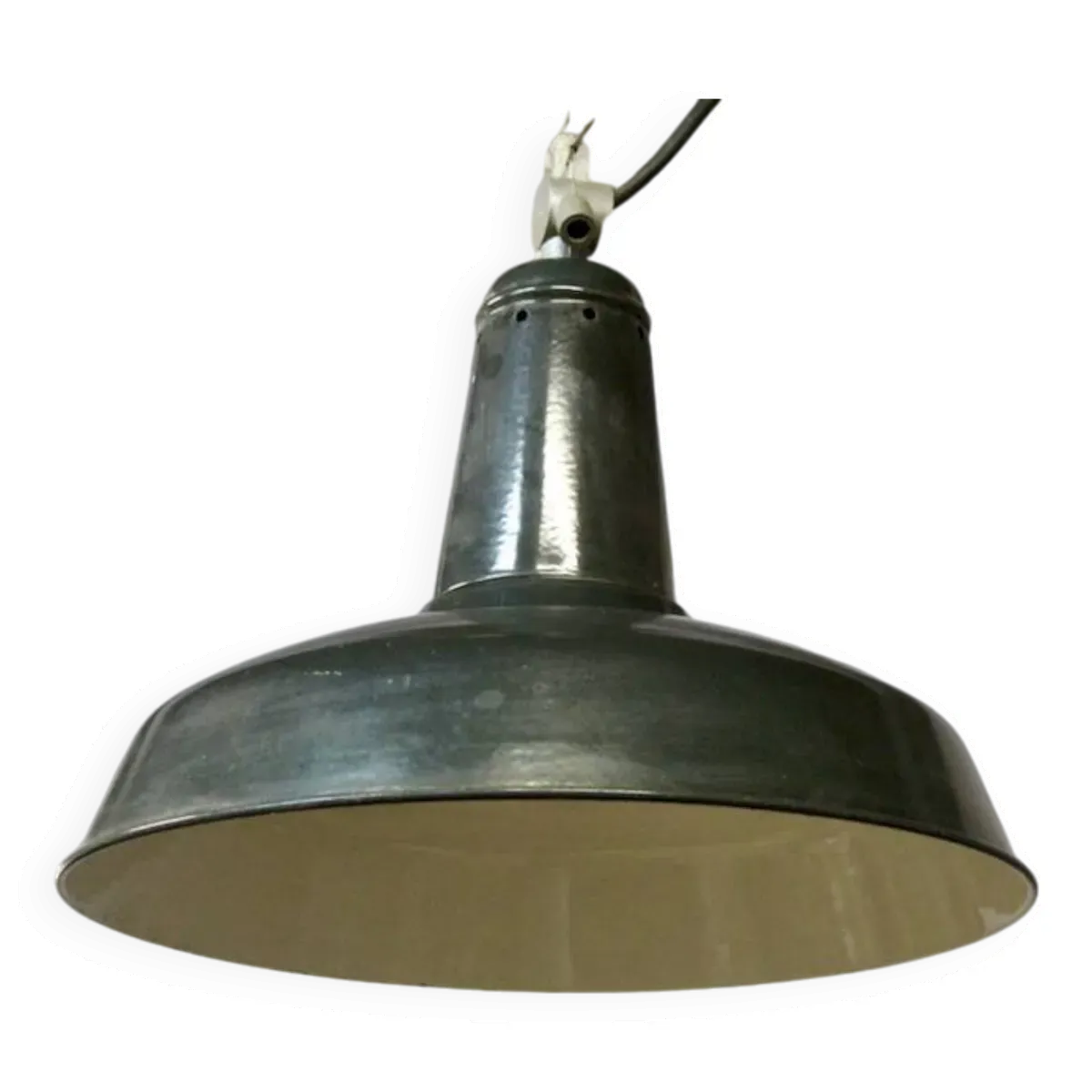 Suspension d'atelier en tôle émaillée